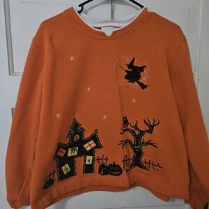 White Stag Orange Sweatshirt